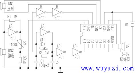 4Y2型超声波测距报警控制集成电路介绍