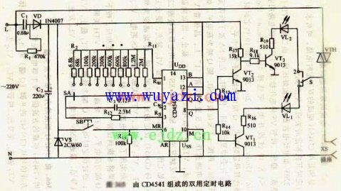 可編程振蕩/計時器CD4541