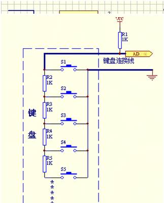 单片机的按键消抖与几种按键电路