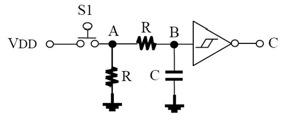 單片機的按鍵消抖與幾種按鍵電路