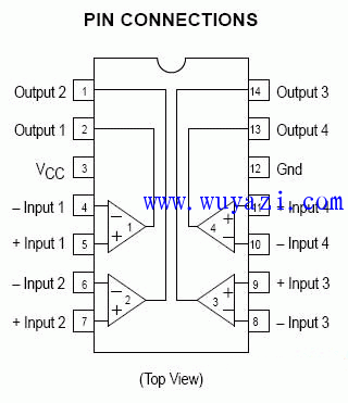 lm339各引脚功能图及管脚电压