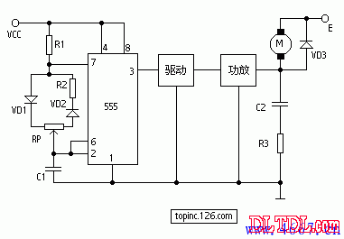 直流电机调速时基集成电路ne555的应用