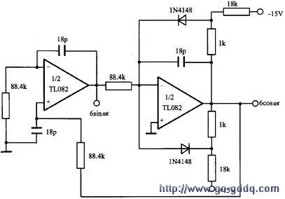 图2 TL082典型应用 图2 TL082典型应用