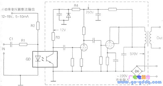 用市电经整流滤波直接供电子管屏极工作的电子管功放的制作