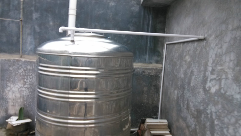 水塔水质器实际安装使用